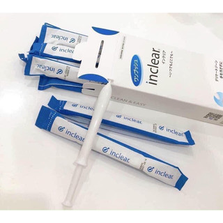 "Date 5/2025" Đũa thần Inclear dung dịch vệ sinh vùng kín Nhật Bản - hộp 10 chiếc
