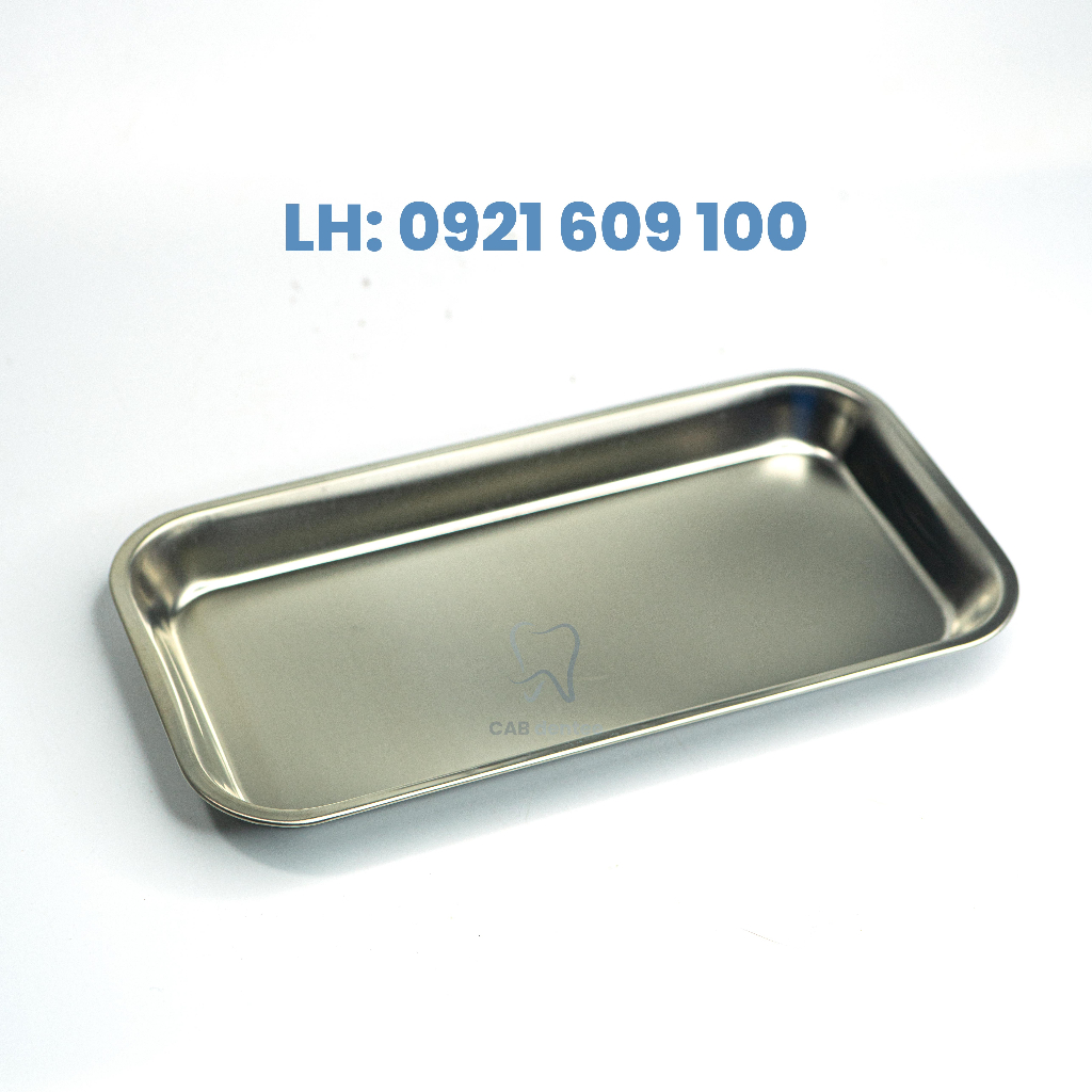 KHAY CHỮ NHẬT INOX - MÂM KHÁM