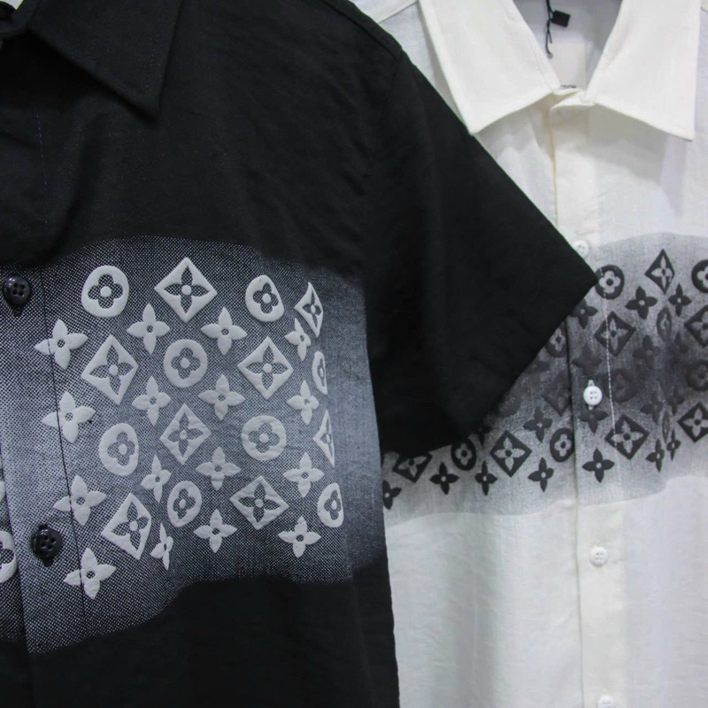 ÁO SƠ MI NAM VẢI ĐŨI MÁT IN HOẠ TIẾT KHÔNG LEM KHÔNG PHAI SMTN