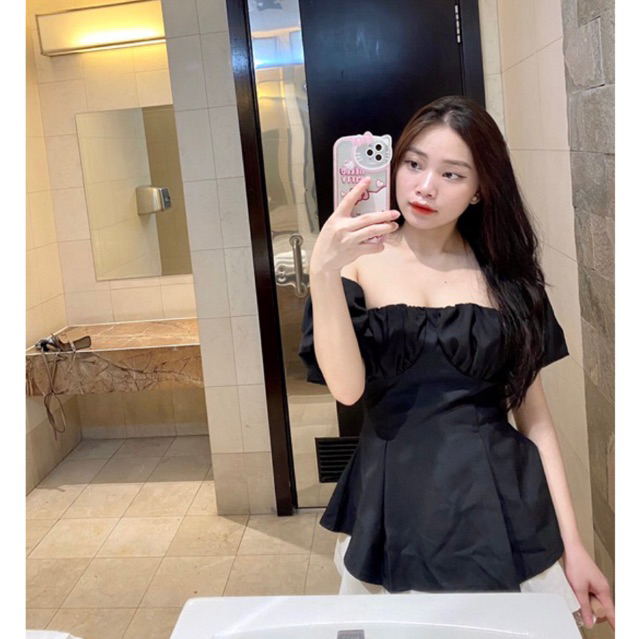 Áo Cúp Ngực Mặc 2 Kiểu Ống Tay Rời (ĐEN) 💞