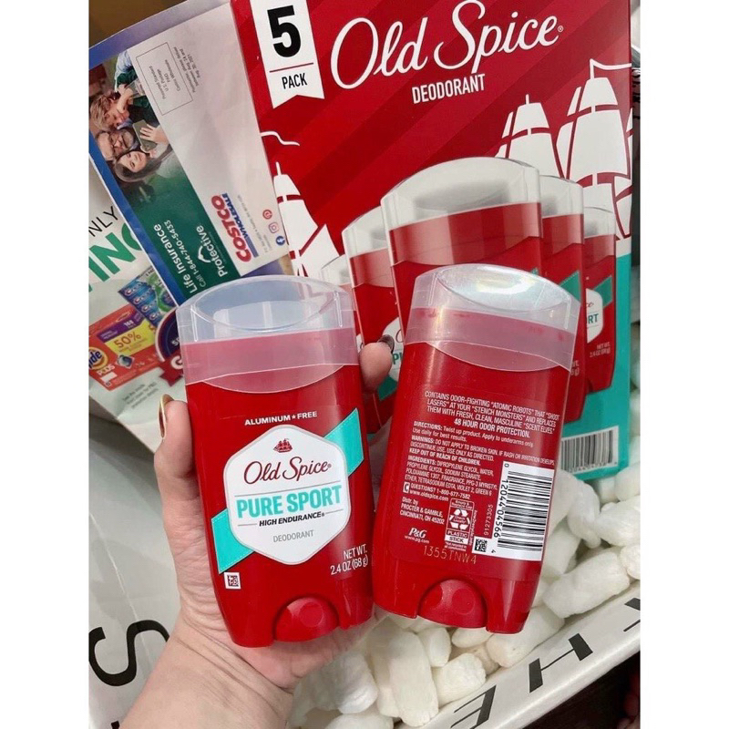 Lăn Sáp Khử Mùi Old Spice Deodorant Khô Thoáng 24h Mẫu Mới Nhất