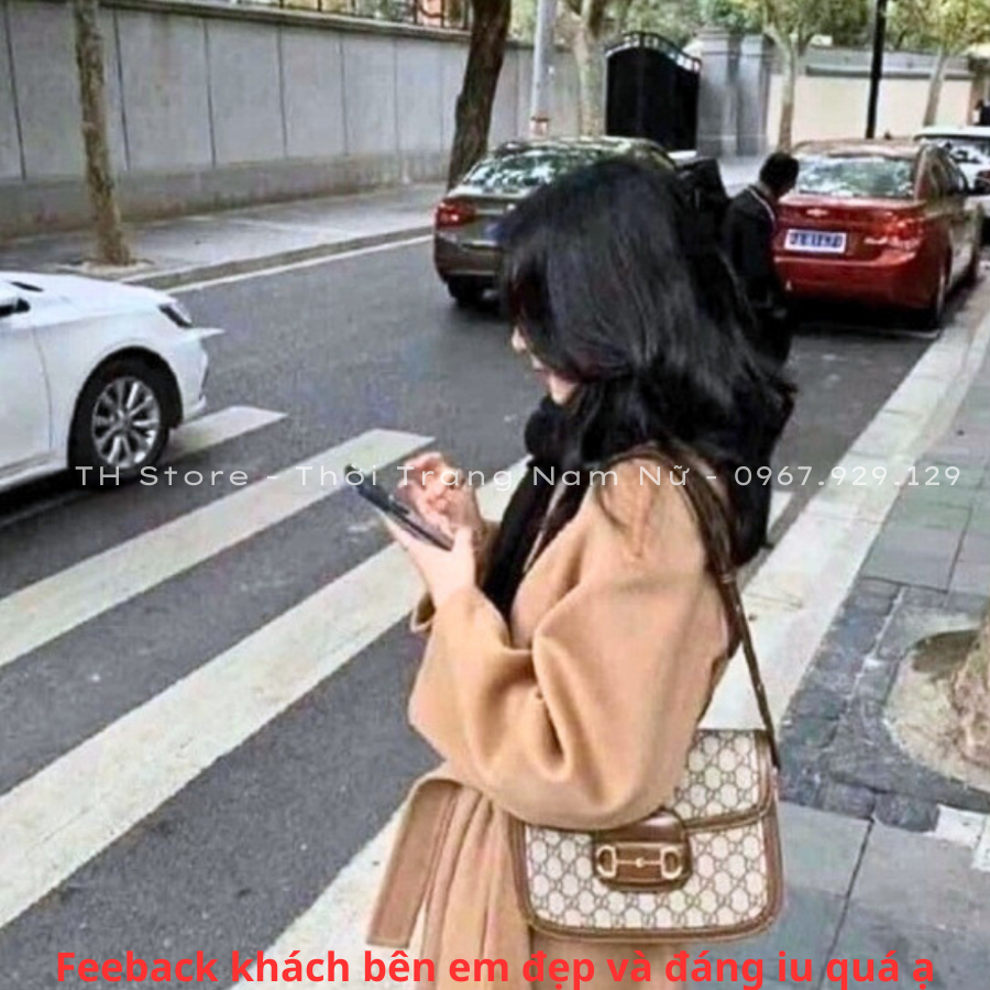 Túi xách nữ đeo chéo Gc hà hồ hàng full box , Túi đeo vai kẹp nách guci xịn phong cách thời trang hiện đại TH Store