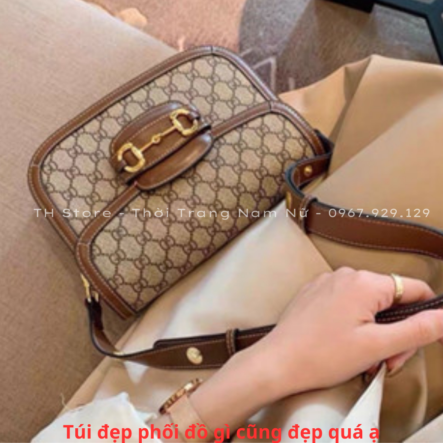 Túi xách nữ đeo chéo Gc hà hồ hàng full box , Túi đeo vai kẹp nách guci xịn phong cách thời trang hiện đại TH Store