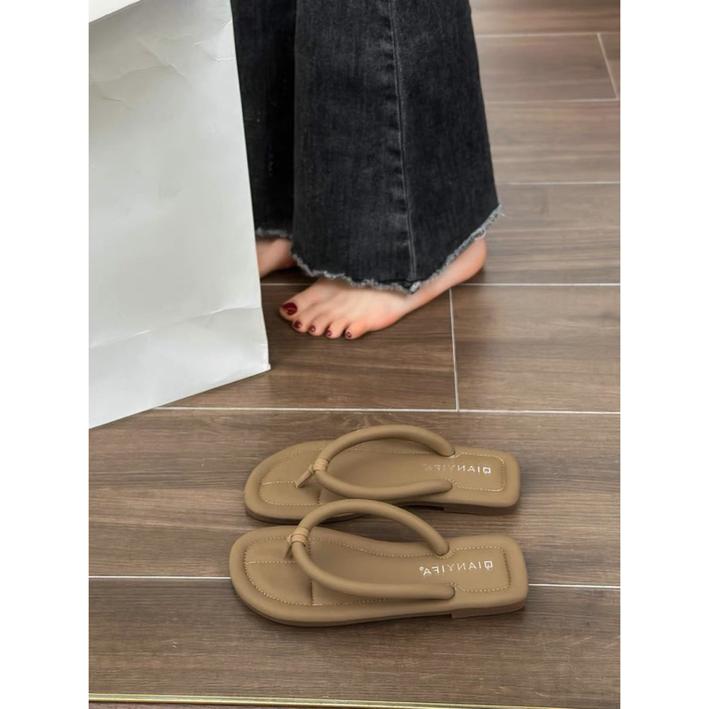 Dép kẹp trơn đi biển full box