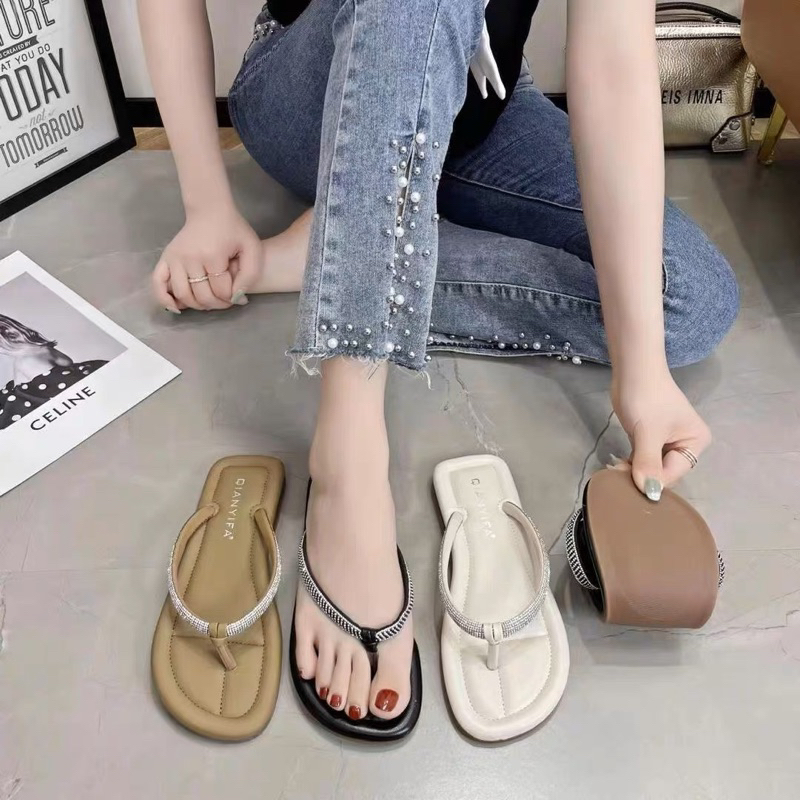 Dép kẹp đá . cao cấp fullbox