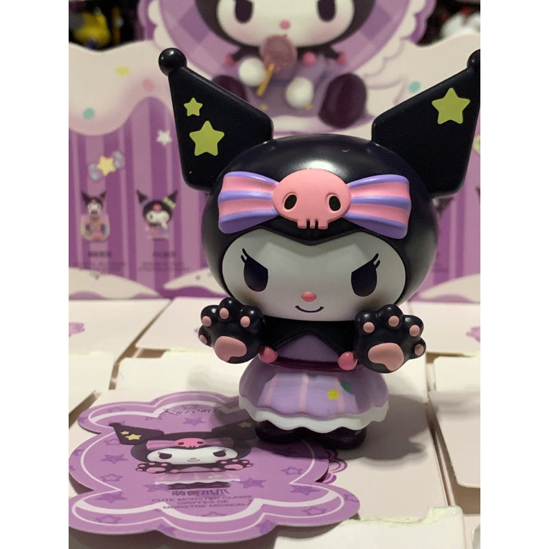 Gacha blindbox mô hình nhân phẩm Kuromi cho kẹo hay bị ghẹo