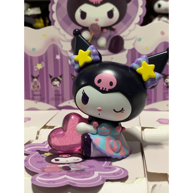 Gacha blindbox mô hình nhân phẩm Kuromi cho kẹo hay bị ghẹo