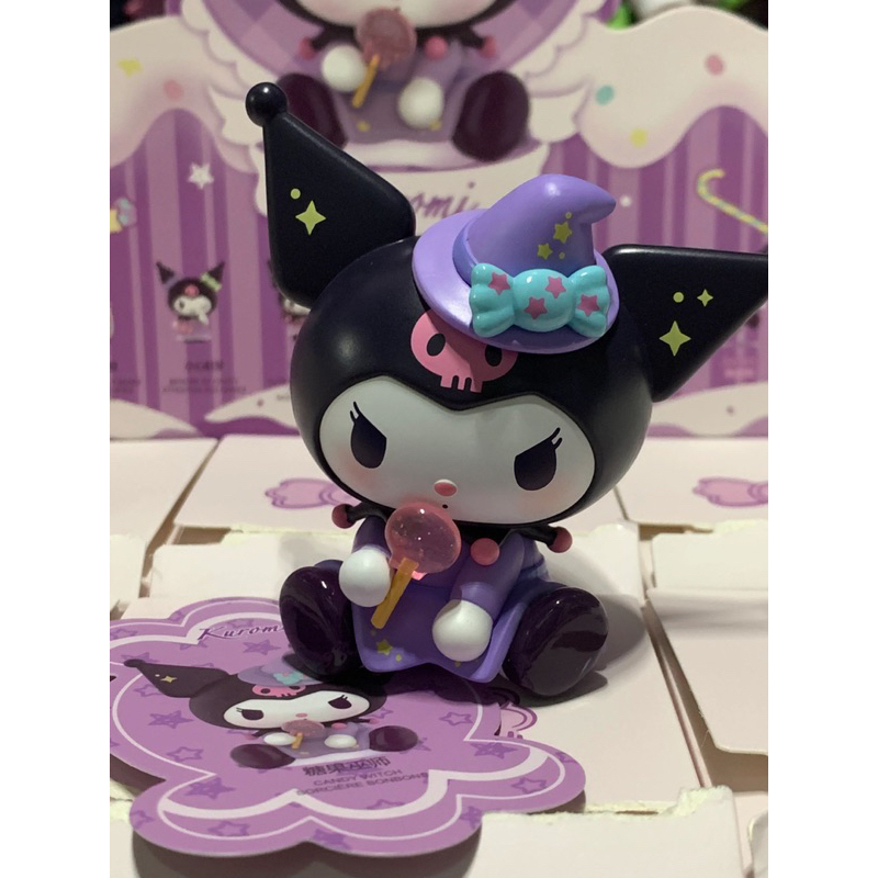Gacha blindbox mô hình nhân phẩm Kuromi cho kẹo hay bị ghẹo