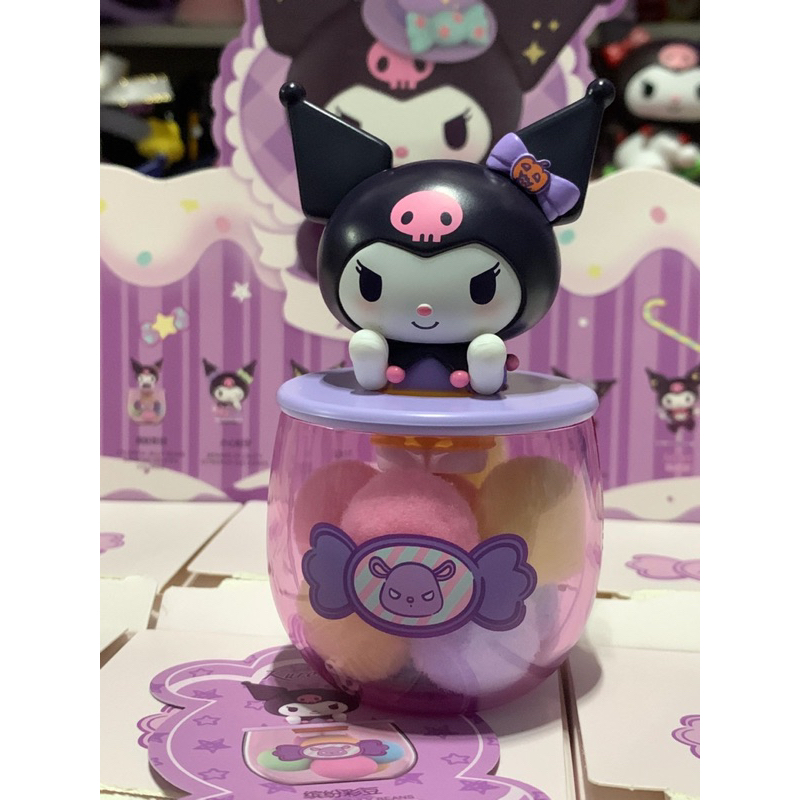 Gacha blindbox mô hình nhân phẩm Kuromi cho kẹo hay bị ghẹo