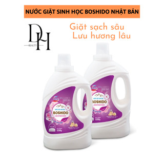 [Xả kho] Nước giặt xả sinh học Boshido/ Nhật Bản/ hương nước hoa/ 3.2kg/1can/ giặt tay-máy, lưu giữ hương thơm