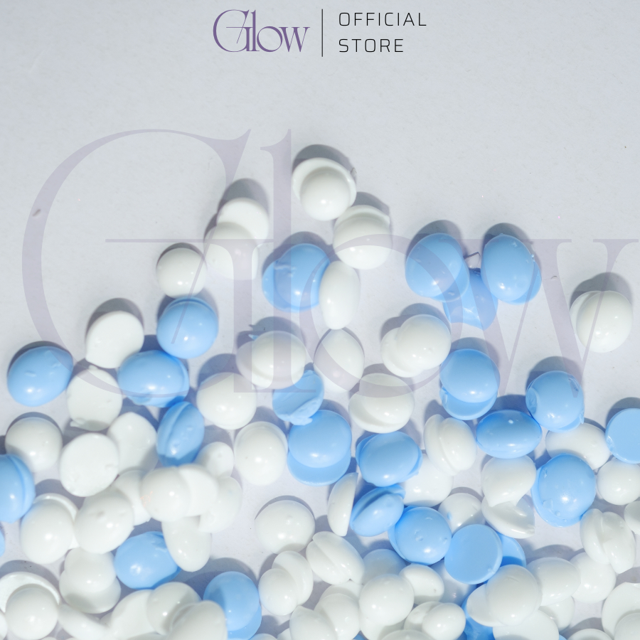 Sáp Wax Lông Mix Sữa Dừa Mix Dừa Xanh Premium Mùi Thơm Nhẹ Siêu Bám Lông Siêu Sạch Tặng Que Gỗ GLOWWAXING Che Tên SP