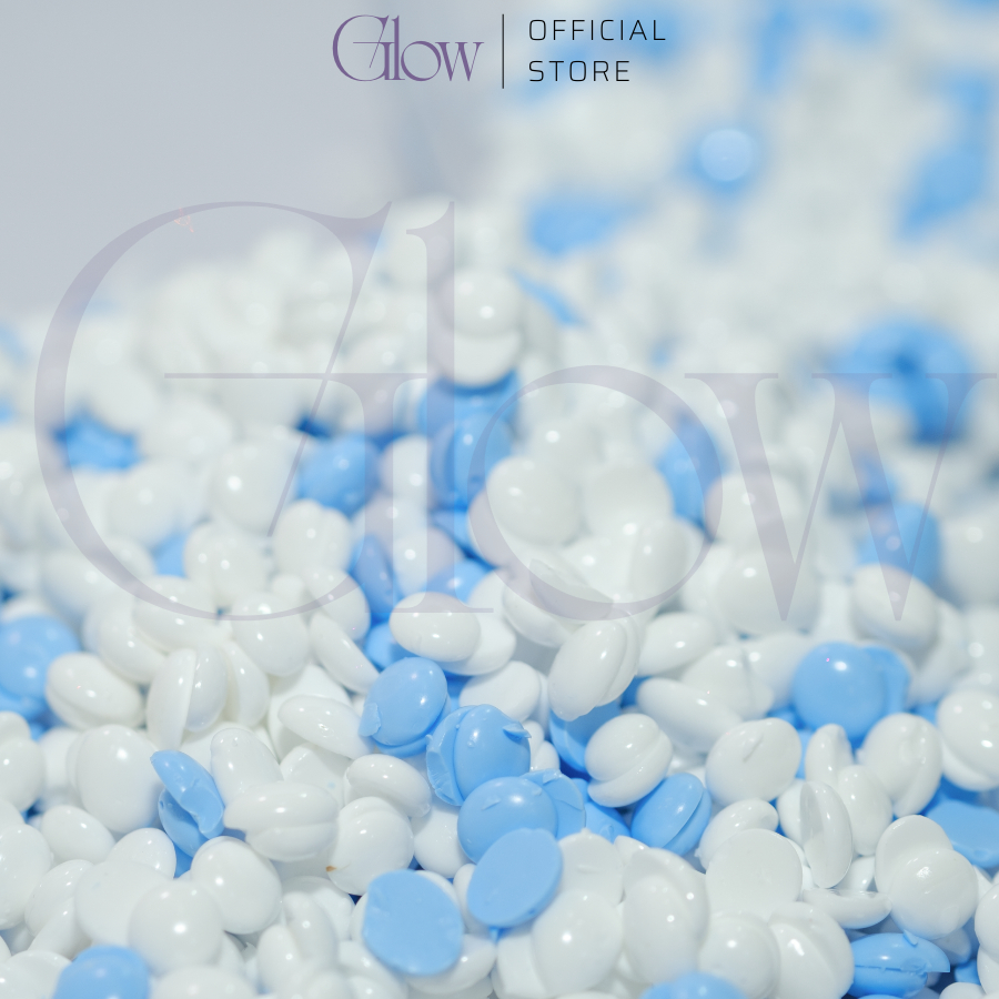 Sáp Wax Lông Mix Sữa Dừa Mix Dừa Xanh Premium Mùi Thơm Nhẹ Siêu Bám Lông Siêu Sạch Tặng Que Gỗ GLOWWAXING Che Tên SP