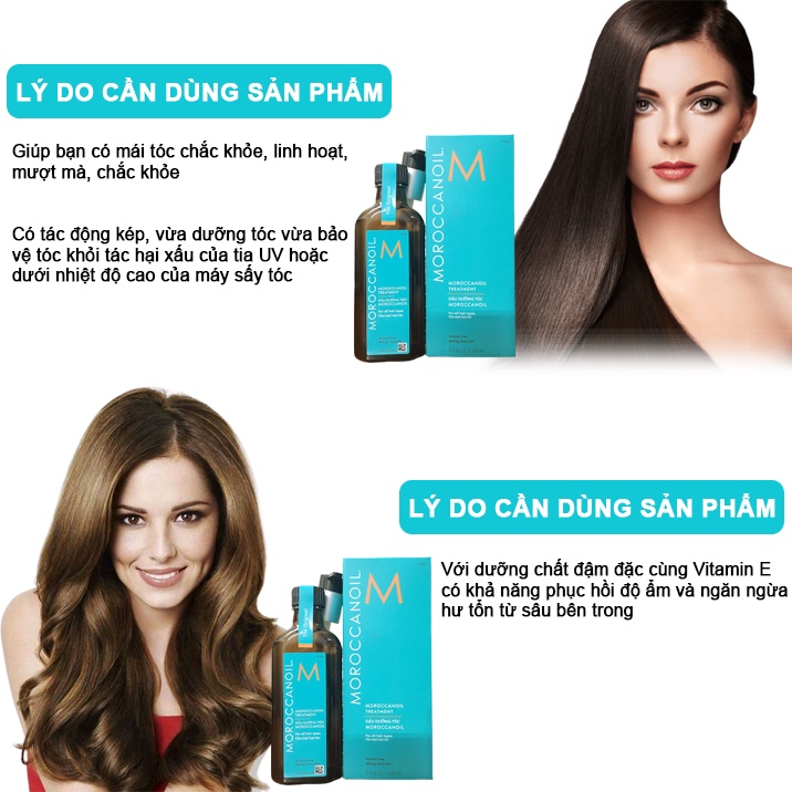 Moroccanoil Tinh dầu dưỡng ẩm moroccanoil chai 100ml