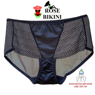 Quần lót nữ lưới phối ren Rose Bikini mã R18