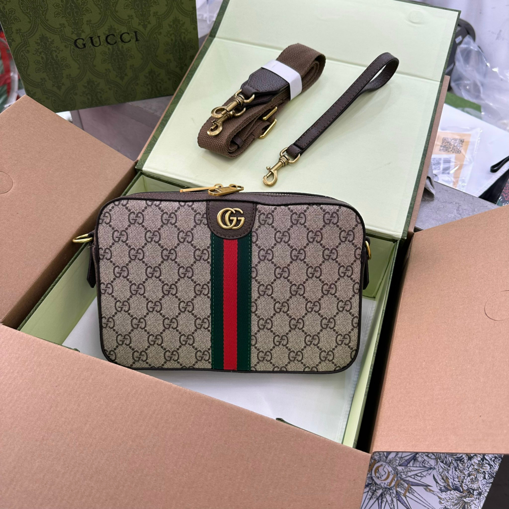 Túi đeo chéo Gucci Ophidia Shoulder Bag Classic 25x16x5cm fullbox bill thẻ LA on web