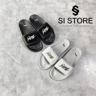 Dép p.u.m.a suede dán - grey / xám