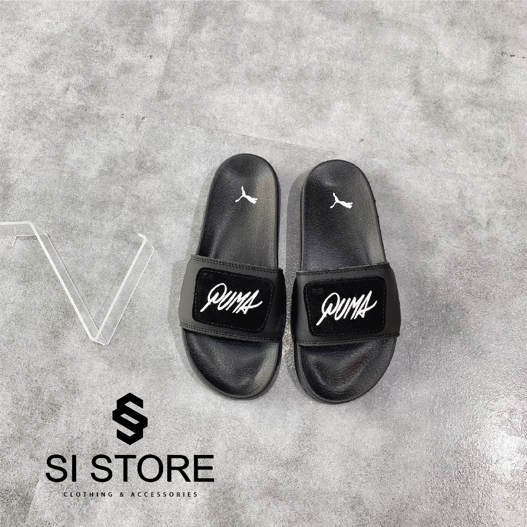 Dép P.u.m.a Suede Dán - Grey / Xám *Chính Hãng*