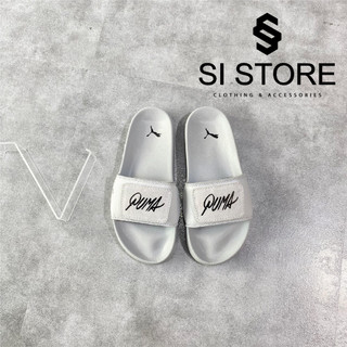 [Siêu Sale ] Dép P.u.m.a Suede Dán - Grey / Xám *Chính Hãng*