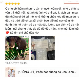 *Tháng 8-9 Về Hàng Lại*  [Không Chì] Phấn Dưỡng Da - Cao Lanh Đông Y - The Owu