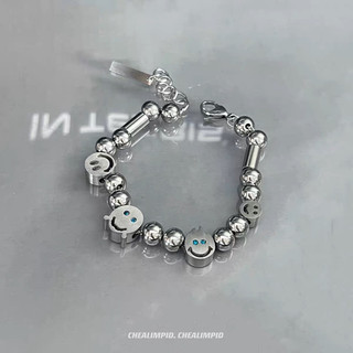 Vòng tay dây cáp thời trang nam nữ lắc tay phong cách unisex thép không gỉ