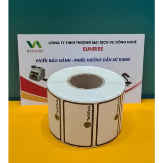 Cuộn Tem trà sữa dán ly TOCO - TOCO