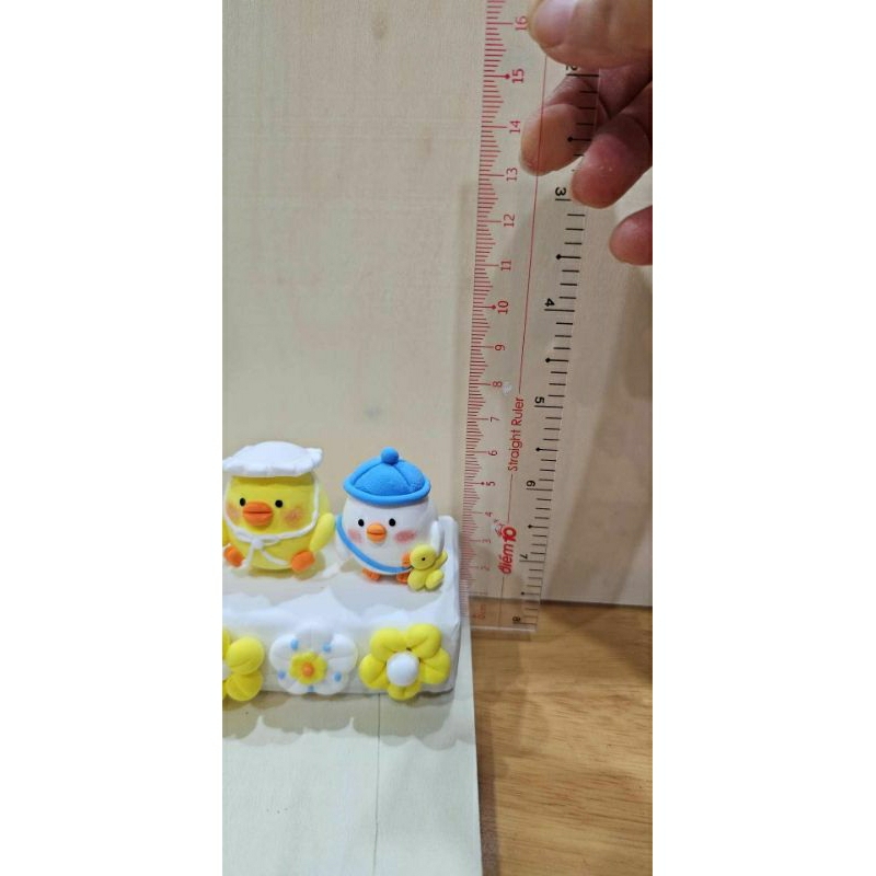 Mô hình vịt để bàn bằng đất sét