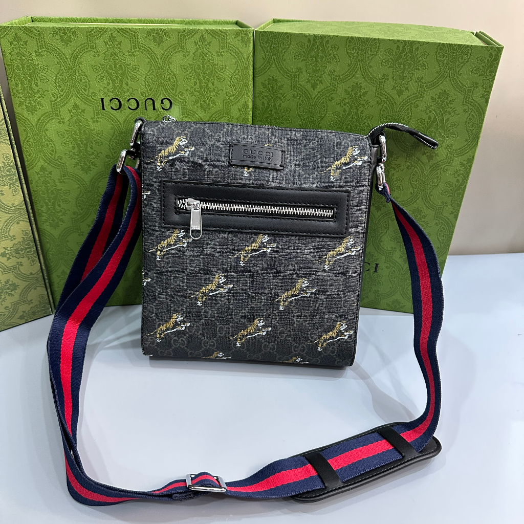 Túi đeo chéo Gucci đeo chéo họa tiết hổ bay 23x21x5cm fullbox bill thẻ LA on web