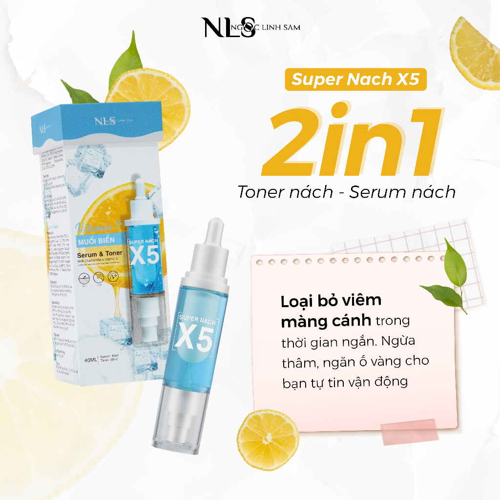 Xịt khử mùi SUPER NÁCH X5 tặng kèm xịt thơm miệng, serum xịt khử mùi hôi nách hôi chân mùi hôi cơ thể toàn thân