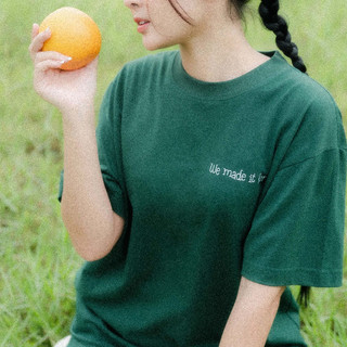 Áo thun oversize Nam/Nữ Section22 ( We made it for U ) - Xanh lá