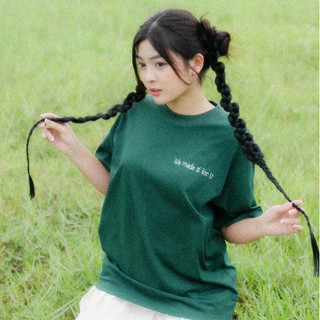 Áo thun oversize Nam/Nữ Section22 ( We made it for U ) - Xanh lá
