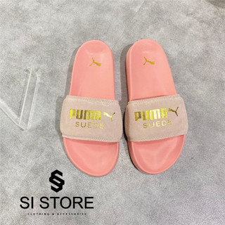 Dép p.u.m.a suede pink / hồng
