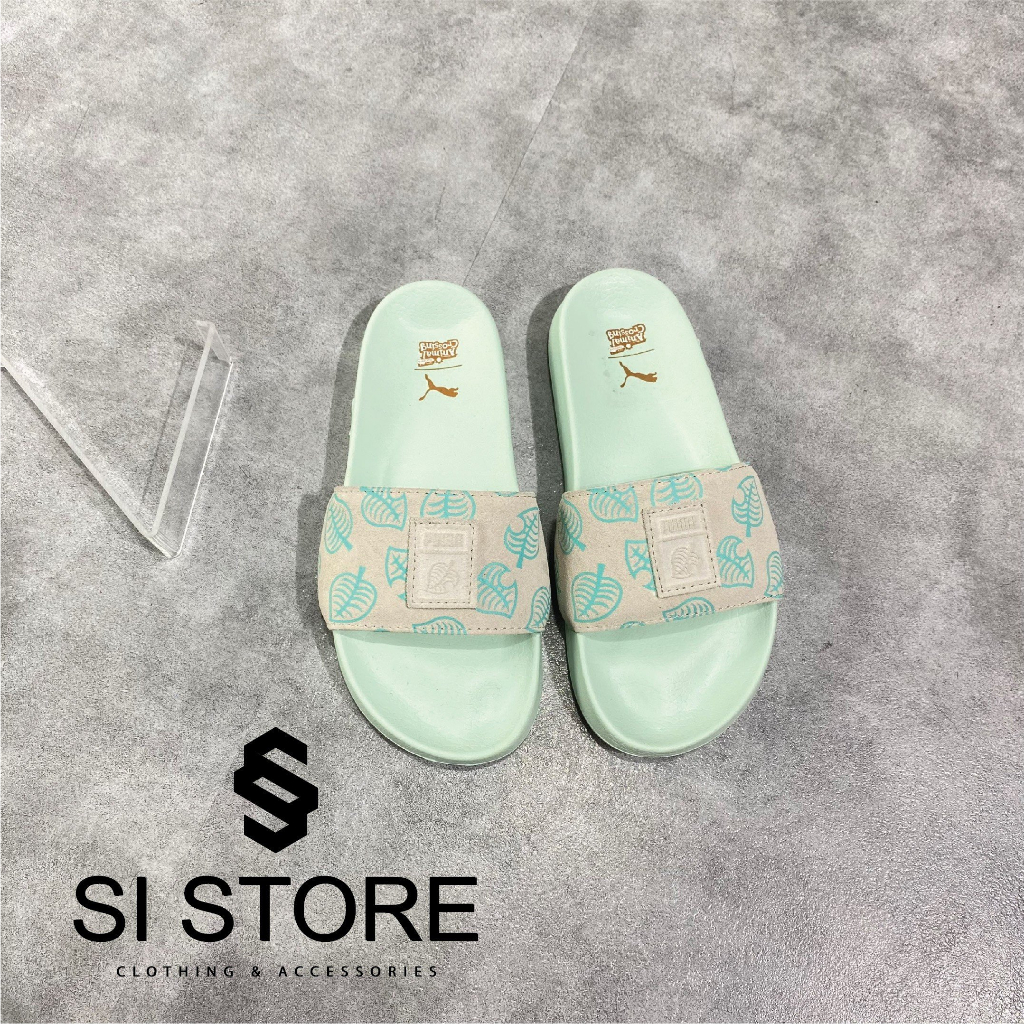 Dép P.u.m.a Suede Xanh Mint *Chính Hãng*