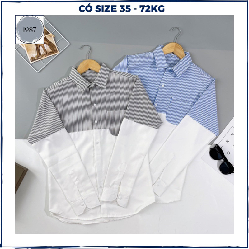 Áo sơ mi nam tay dài hoạ tiết vải lụa chống nhân form ôm body, áo sơmi nam trung niên quà tặng bạn trai