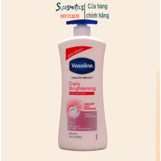 ( Mẫu Mới 2021 ) SỮA DƯỠNG THỂ VASELINE 725ML