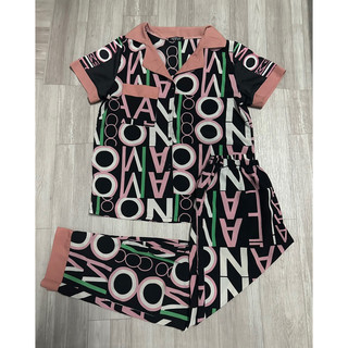 Pijama lụa xước, lụa satin, mango, kaki đồ ngủ pass