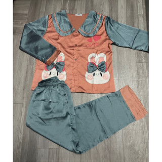 Pijama lụa xước, lụa satin, mango, kaki đồ ngủ pass