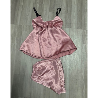 Pijama lụa xước, lụa satin, mango, kaki đồ ngủ pass