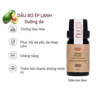DẦU BƠ ÉP LẠNH NOOM 10ml