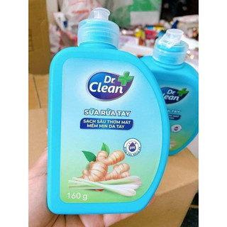 Nước rửa tay dr clean chai 160g, 500ml