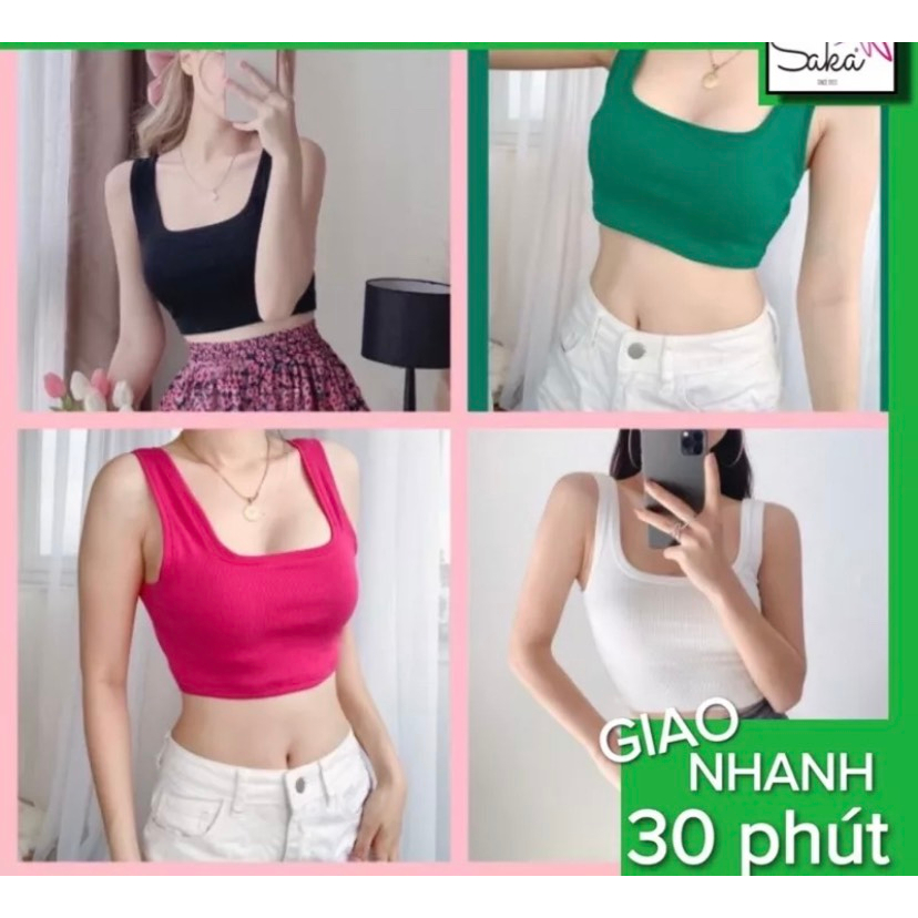 Áo Bra Nữ Thun Mềm Dáng Lửng Siêu Hot