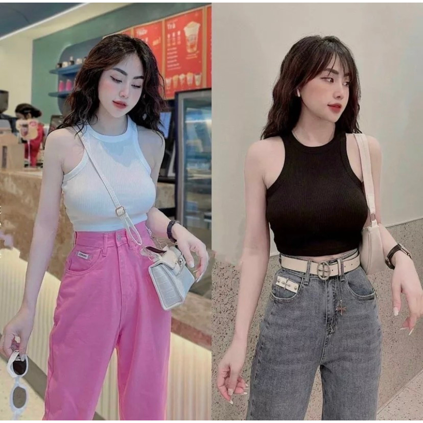 ÁO BA LỖ CHO BÉ GÁI NGÀY HÈ CO GIÃN MỀM MỊN