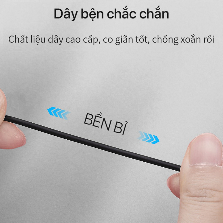 Tai nghe nhét tai có dây Acome – aw01 thể thao âm thanh nổi khử tiếng ồn có micro đàm thoại