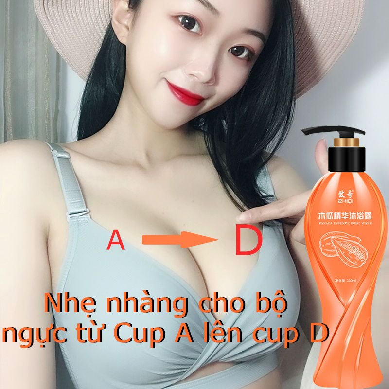 Sữa tắm nở ngực sữa tắm trị mụn lưng sữa tắm trắng da 300ml Xóa mụn diệt mạt  Làm trắng dưỡng ẩm Săn chắc nở ngực