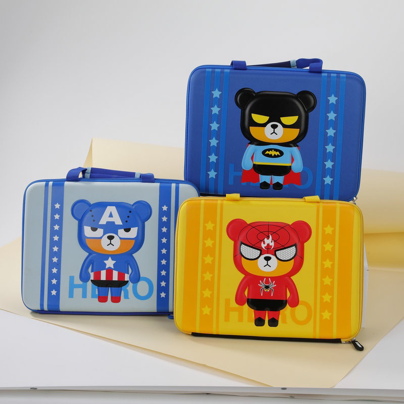 Cặp sách học thêm hoạt hình Túi cho bé trai bé gái đi học thêm cầm tay đựng đồ dùng sách vở phù hợp nhất cho bé từ lớp 1