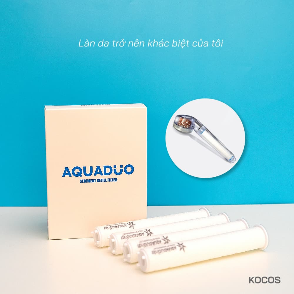 SF-300C 4 Thanh lọc nước (ở thân vòi sen) Aquaduo