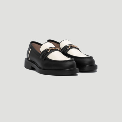 Giày Lười Nam Nữ THEWOLF SEAN MODERN LOAFER - Đen Kem