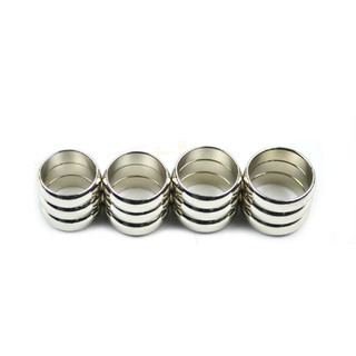 Ảo thuật nhẫn nam châm pk ring Silver hàng chuẩn hợp thời trang