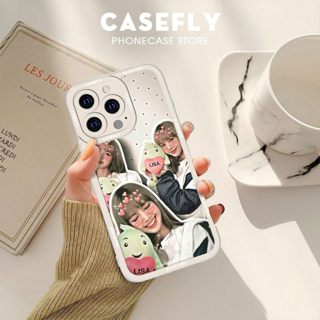 Ốp lưng iphone cạnh vuông nhựa dẻo in hình Lisa Blackpink 6/6s/6plus/7/7plus/8/x/xs/11/12/13/14pro/promax