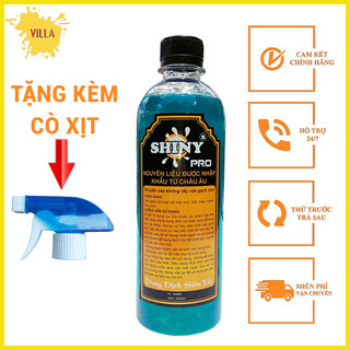 Dung Dịch Nước Tẩy Rửa Lốc Xe Máy Shiny Pro 500ml, Tẩy mọi vết  Rỉ Sét
