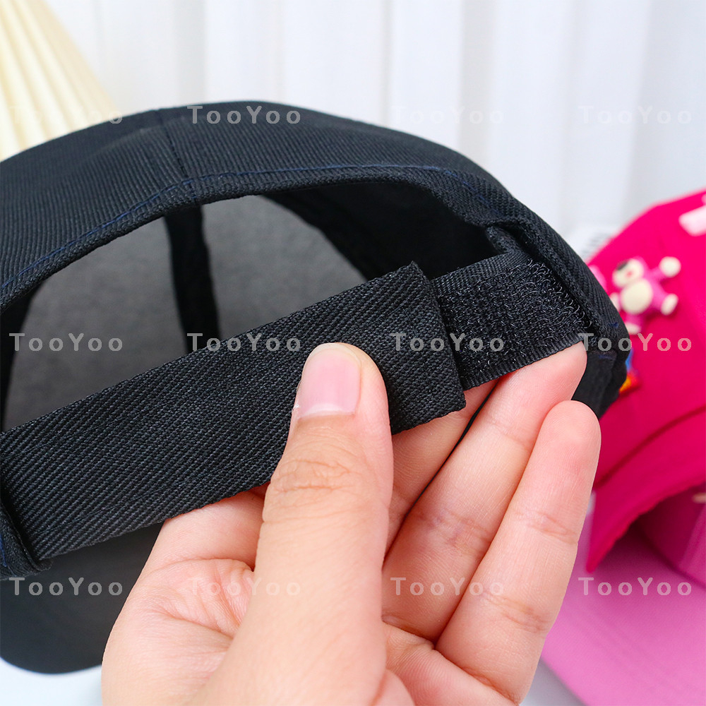 Mũ kết lưỡi trai Gấu dâu Lotso đính charm dễ thương cute TooYoo BK00147